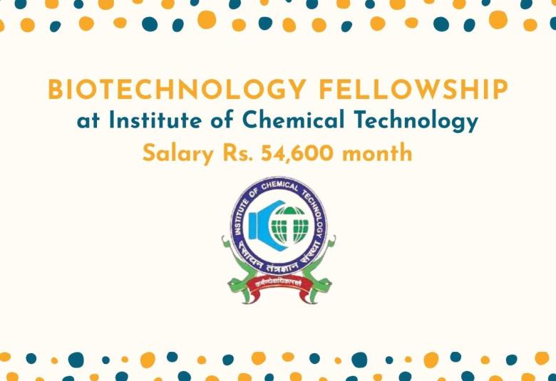 Biotechnology Fellowship at Institute of Chemical Technology