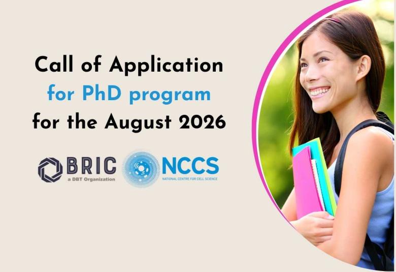 NCCS Call of Applications for PhD program for the August 2026