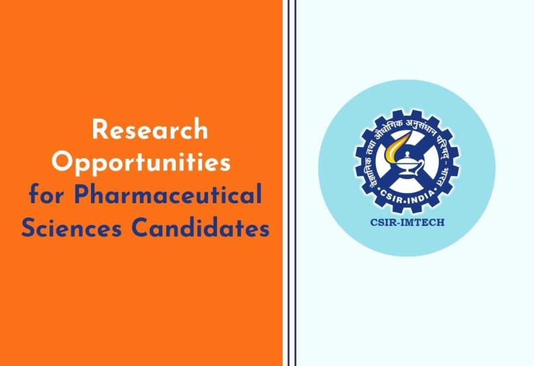 Research Opportunities for Pharmaceutical Sciences Candidates at IMTech
