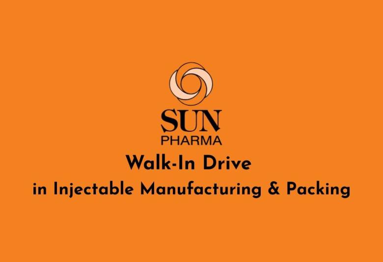 Sun Pharma Walk-In Drive in Injectable Manufacturing & Packing