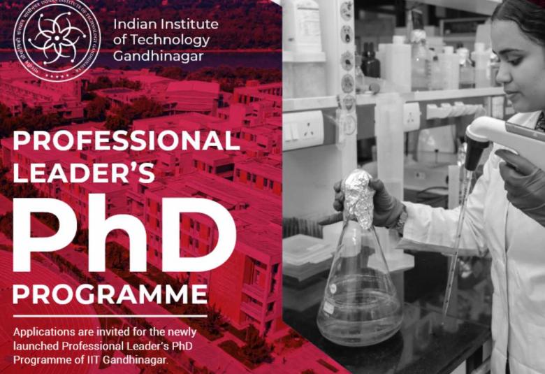 Applications are invited for PhD Programme of IIT Gandhinagar