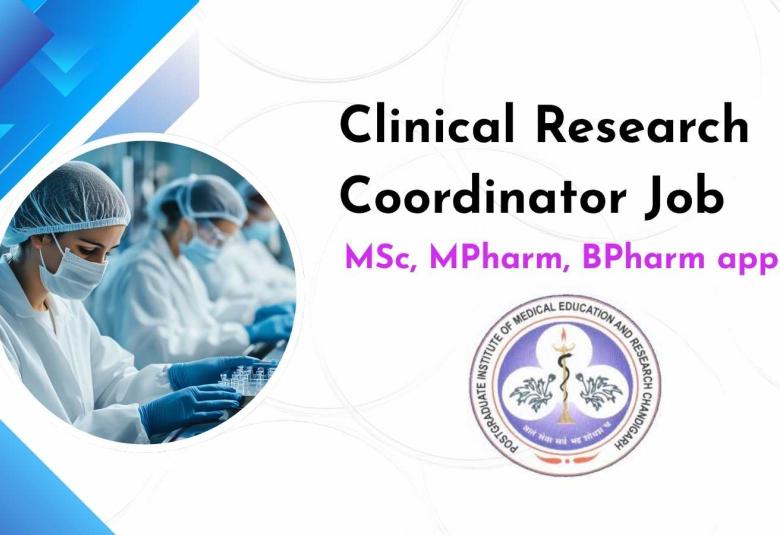 Clinical Research Coordinator Job at PGIMER