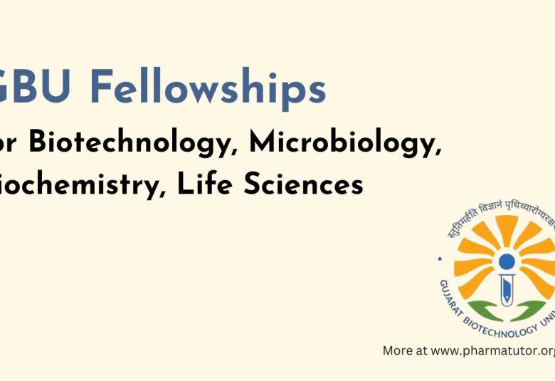 Life Sciences Candidates Can Apply for GBU Fellowships | Check Eligibility