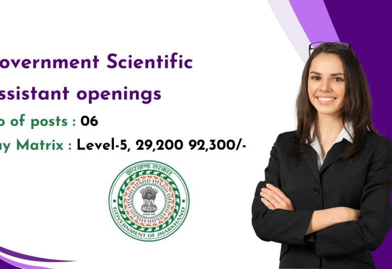 Government Scientific Assistant openings under staff selection commission