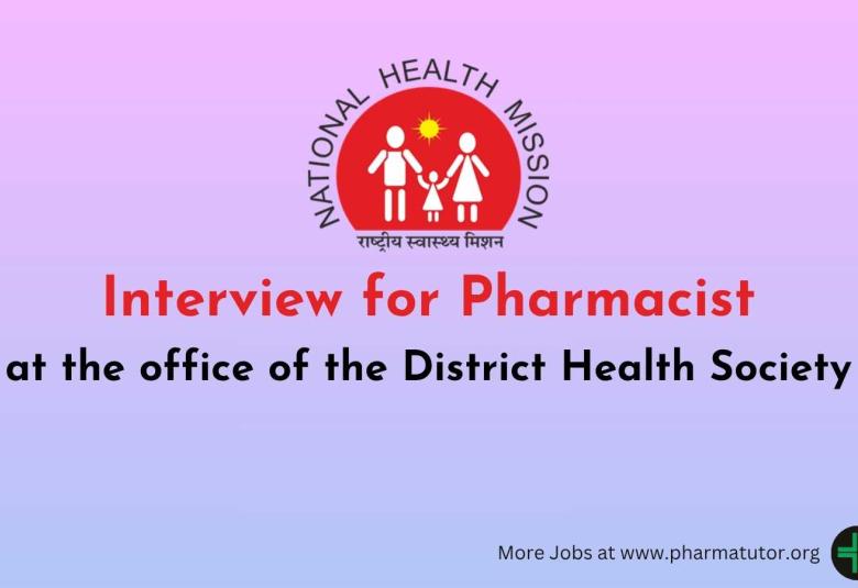 Interview for Pharmacist at the office the of the District Health Society