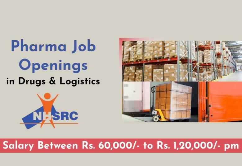 Pharma Openings in Drugs & Logistics at National Health Systems Resource Centre