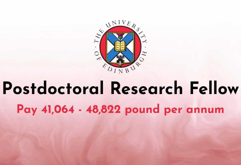 Postdoctoral Research Fellow at University of Edinburgh