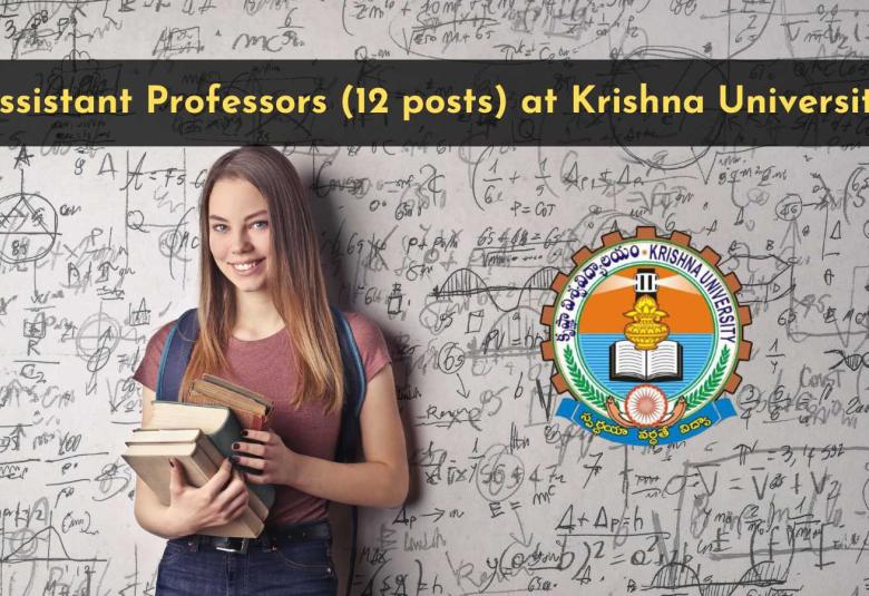 Recruitment for Assistant Professors at Krishna University