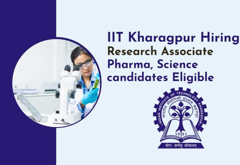 Research Associate Post at IIT Kharagpur
