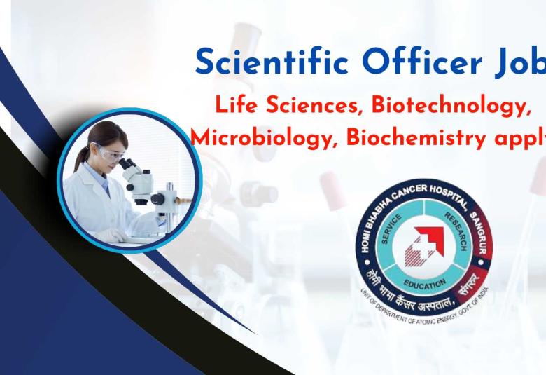 Scientific Officer Job at HBCH&RC