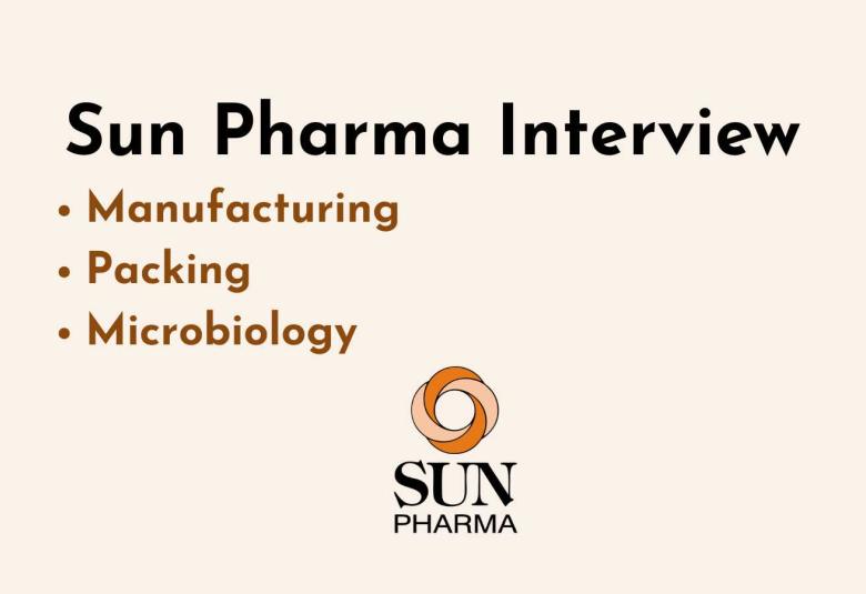 Sun Pharma Openings : Jobs in Manufacturing, Packing, & Micro 
