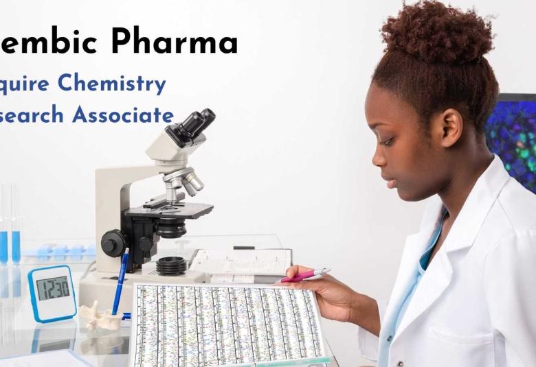 Alembic Pharma Require Chemistry Research Associate