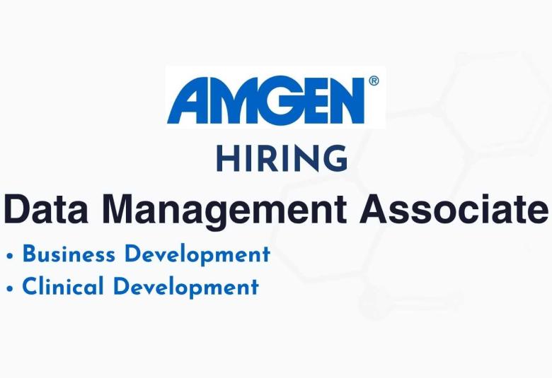 Amgen Hiring Data Management Associate