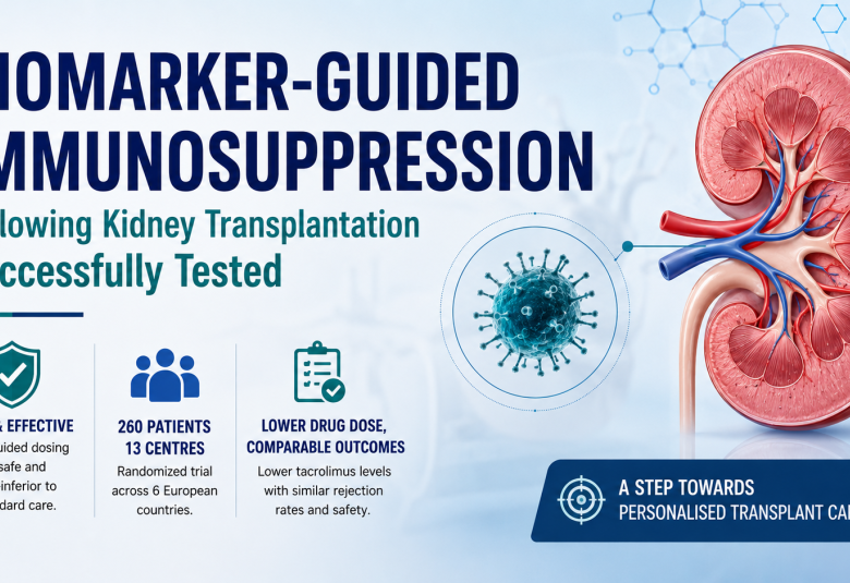 Biomarker-Guided Immunosuppression Found Safe in Kidney Transplant Patients, Major European Study Shows