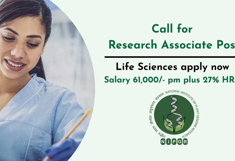 Call for Research Associate Position at NIPGR