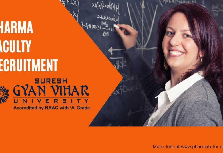Faculty openings at Gyan Vihar School pharmacy