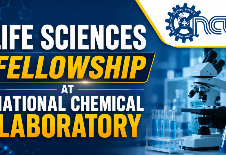 Life Sciences Fellowship at National Chemical Laboratory