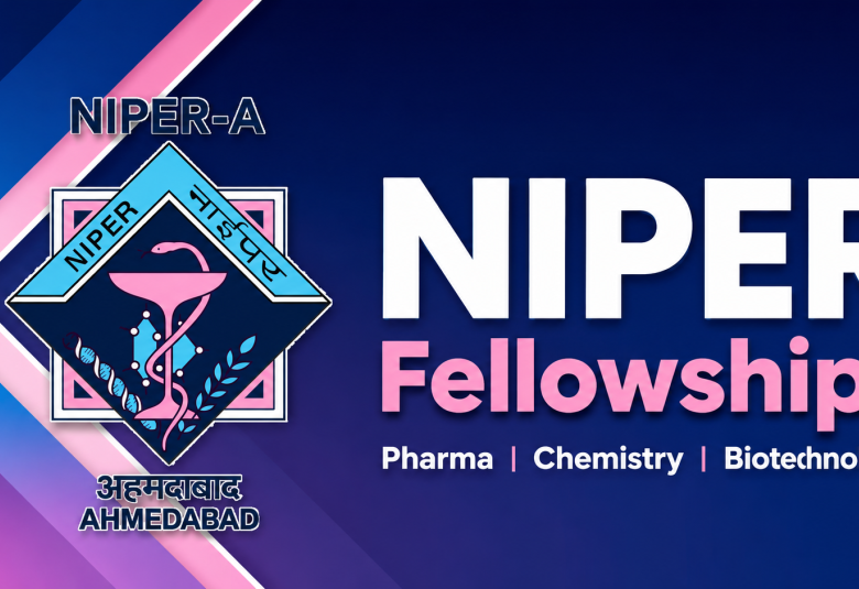 NIPER Pharma or Chemistry or Biotechnology Fellowships