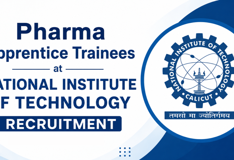 Pharma Apprentice Trainees at National Institute of Technology