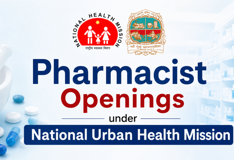 Pharmacist Openings under National Urban Health Mission