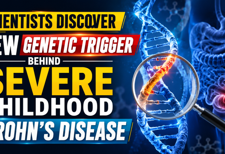 Scientists Discover New Genetic Trigger Behind Severe Childhood Crohn's Disease