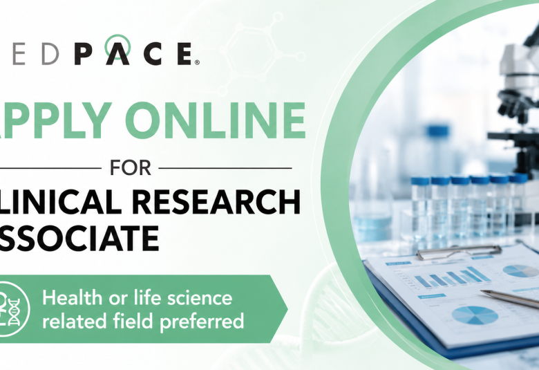 Apply Online for Clinical Research Associate at Medpace