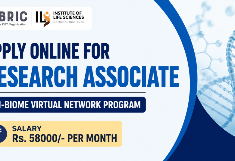Apply Online for Research Associate at BRIC-Institute of Life Sciences