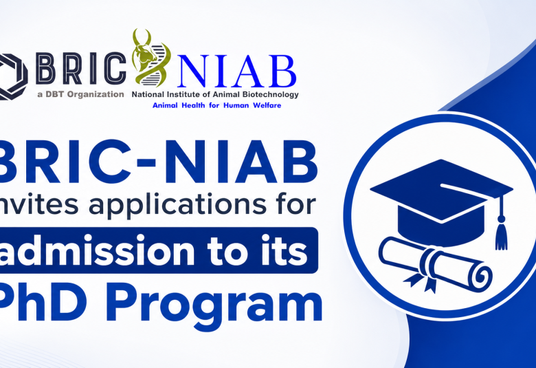 BRIC-NIAB invites applications for admission to its PhD program