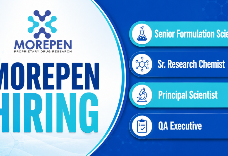 Morepen Hiring Scientist, Chemist, QA Executive