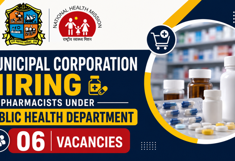 Municipal Corporation Hiring Pharmacists under Public Health Department