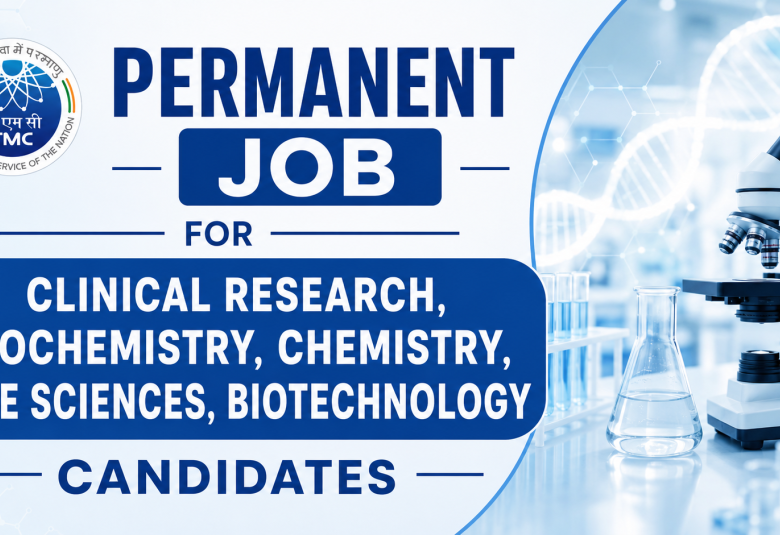 Permanent Job for Clinical Research, Biochemistry, Chemistry, Life Sciences, Biotechnology candidates at TMC