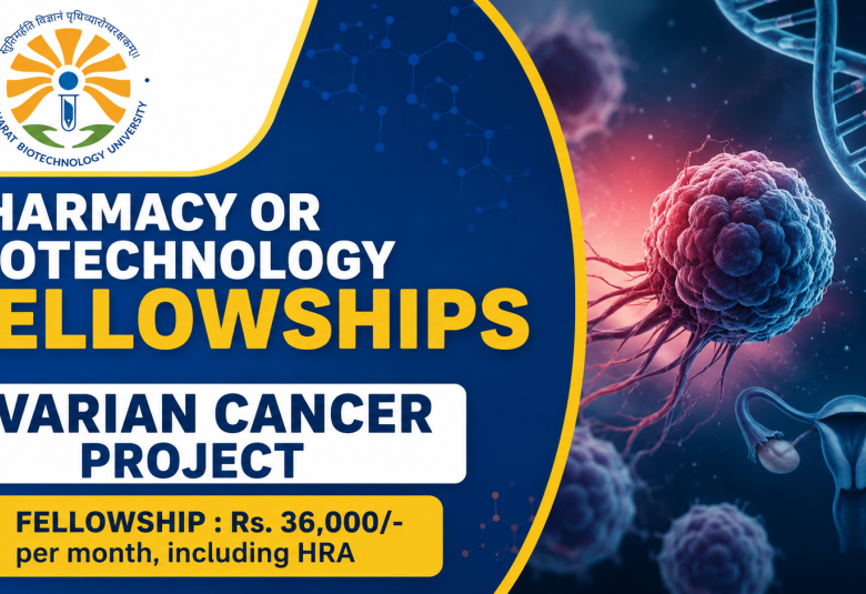 Pharmacy or Biotechnology Fellowships in Ovarian Cancer project at GBU