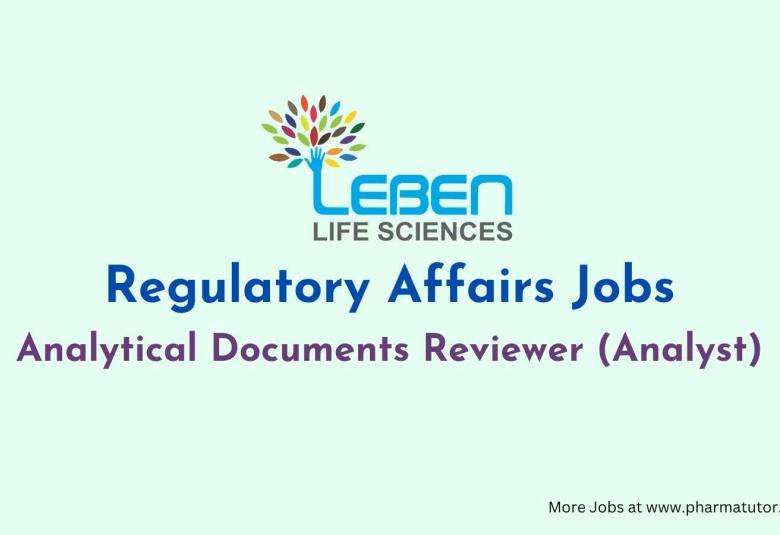 Regulatory Affairs Jobs at Leben Life Sciences