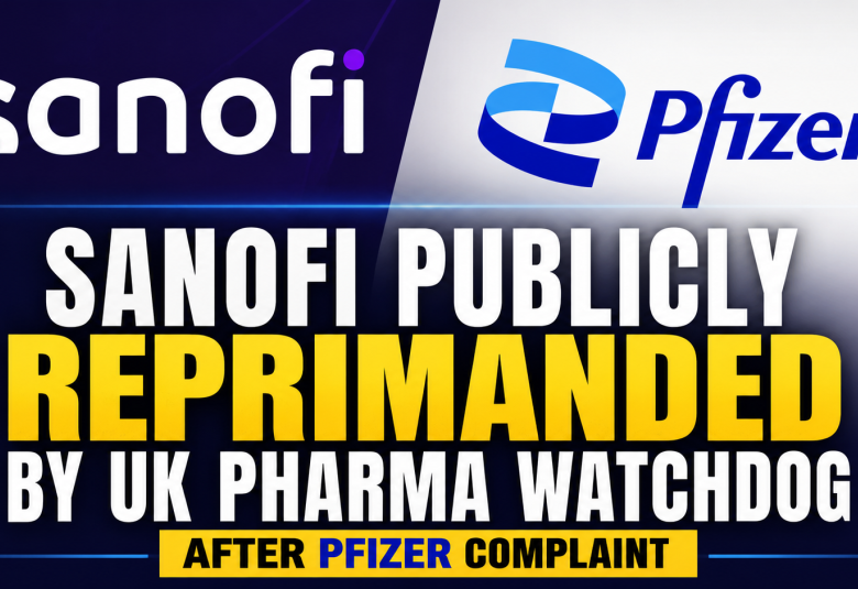 Sanofi Publicly Reprimanded by UK Pharma Watchdog After Pfizer Complaint