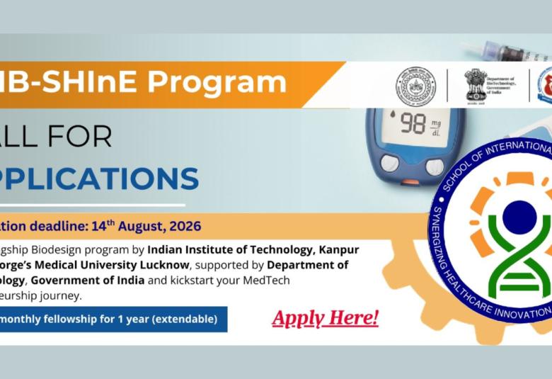 SIB-SHInE Biodesign program by IIT Kanpur and KGMU Lucknow