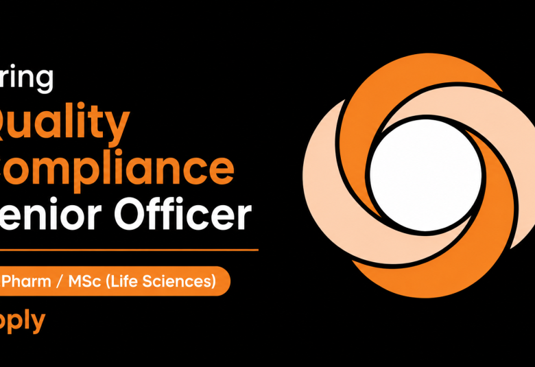 Sun Pharma Hiring Quality Compliance Senior Officer