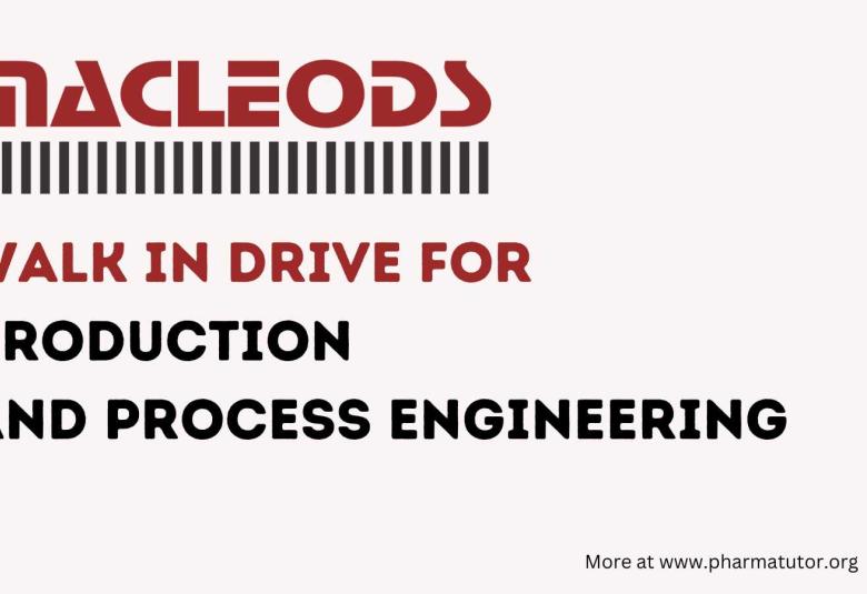 Walk In Drive for Production and Process Engineering at Macleods