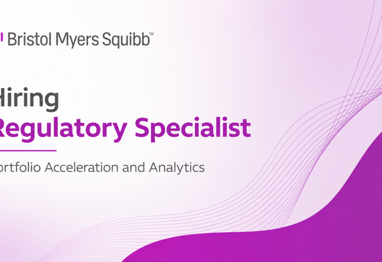 Bristol Myers Squibb Hiring Regulatory Specialist