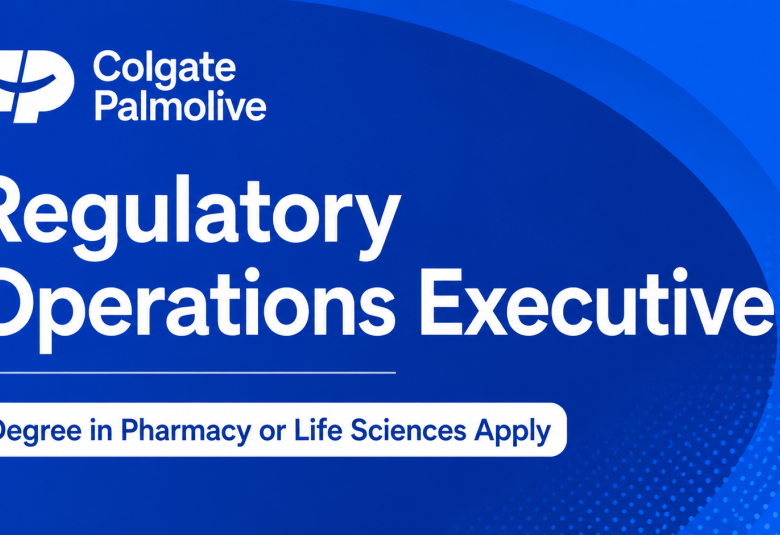 Colgate-Palmolive looking for Regulatory Operations Executive