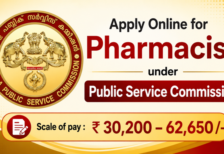 Apply Online for Pharmacist under Public Service Commission