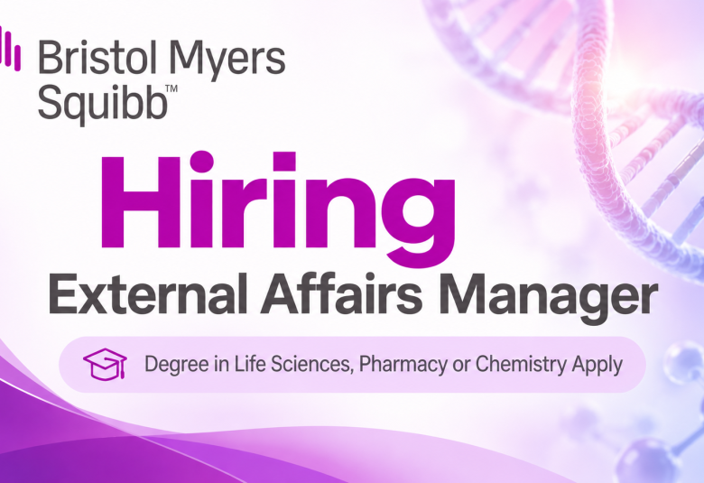 Bristol Myers Squibb Hiring External Affairs Manager