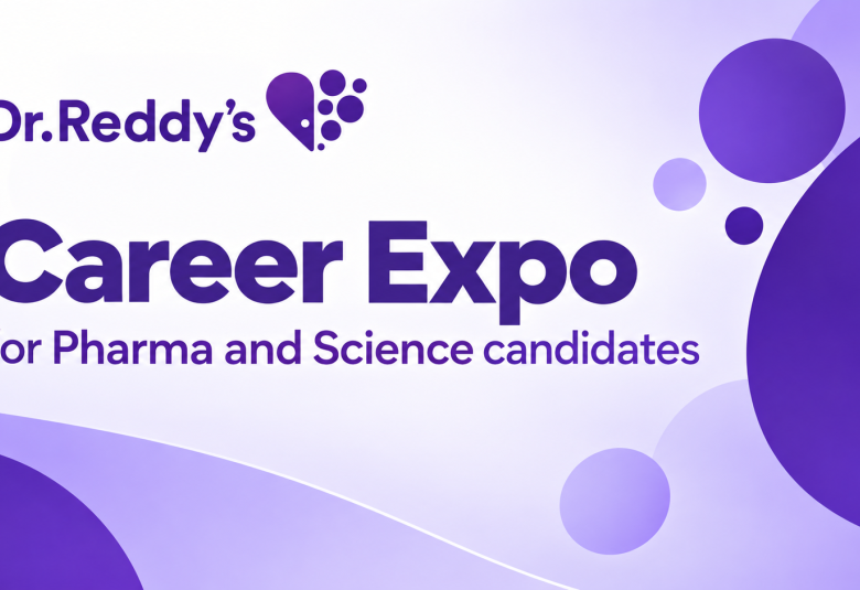 Dr.Reddy's Lab Career Expo for Pharma and Science candidates | Team Member posts