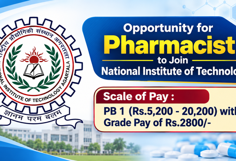Opportunity for Pharmacist to Join National Institute of Technology