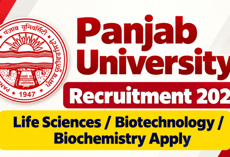 Panjab University Recruitment 2026