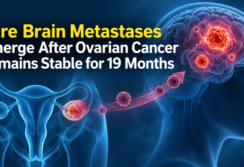 Rare Brain Metastases Emerge After Ovarian Cancer Remains Stable for 19 Months