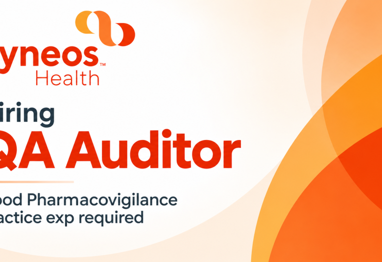 Syneos Health Hiring QA Auditor