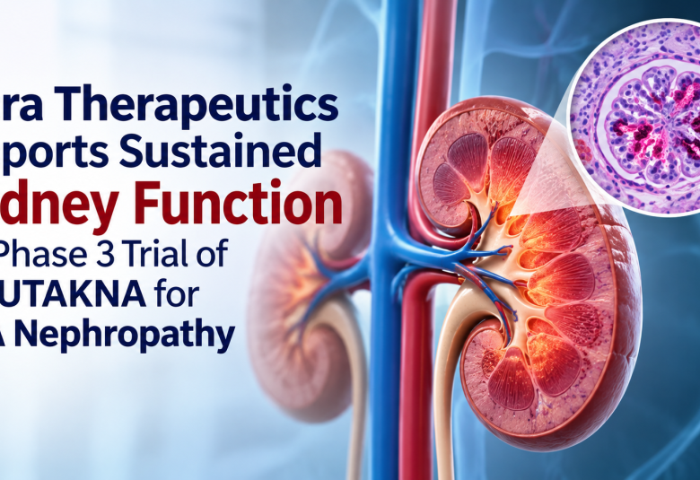 Vera Therapeutics Reports Sustained Kidney Function in Phase 3 Trial of TRUTAKNA for IgA Nephropathy