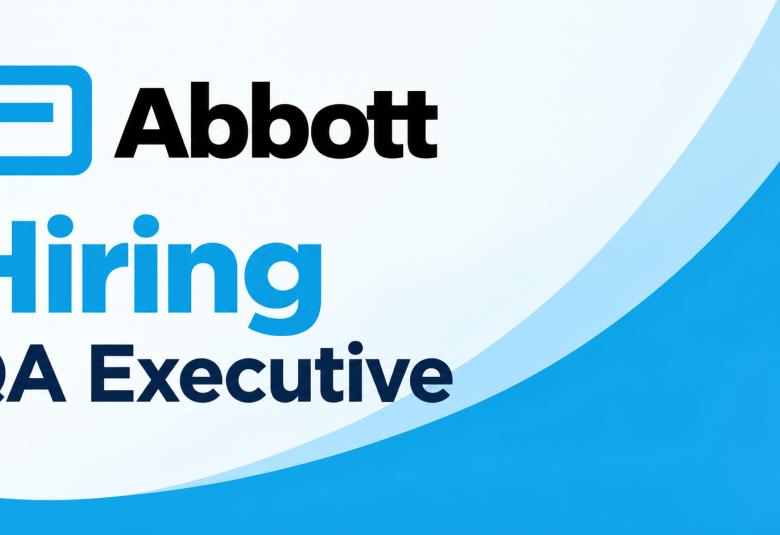 Abbott Hiring QA Executive