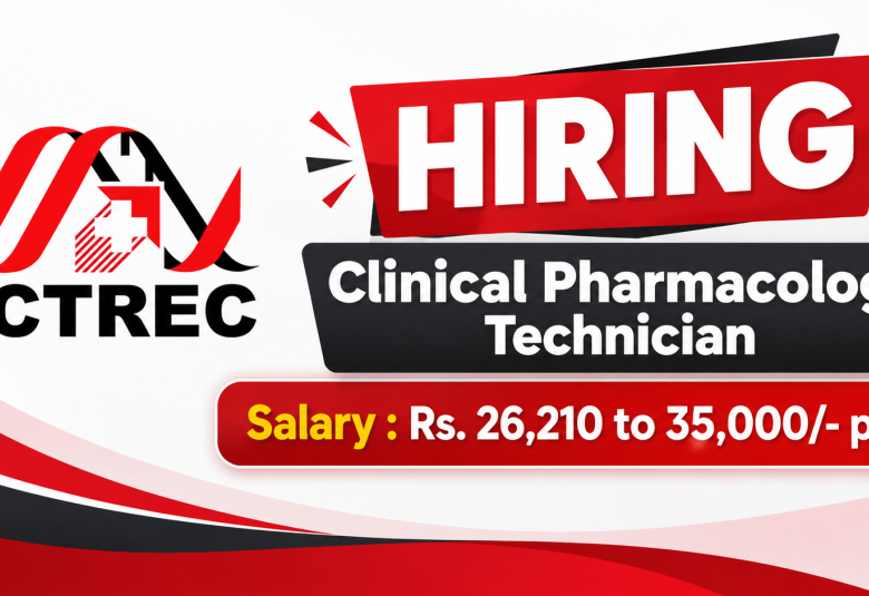 ACTREC Hiring Clinical Pharmacology Technician