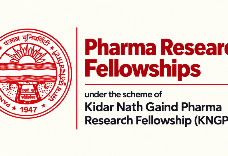  Pharma Research Fellowships at Panjab University